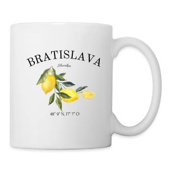 Bratislava - Slowakei - Donau - Souvenir - Reise - Tasse - Weiß - Rechts