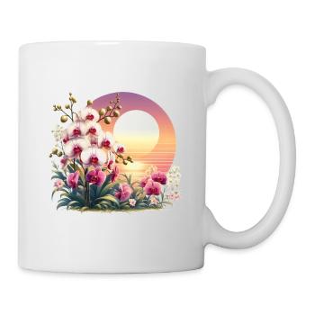 Orchid Sunset - Mug - white - Right