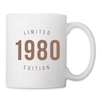 1980 Édition Limitée Style Rétro Cadeau d’Anniversaire - Mug blanc - blanc - Droite