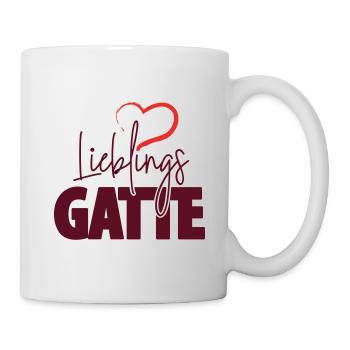 Lieblingsgatte - Tasse - Weiß - Rechts