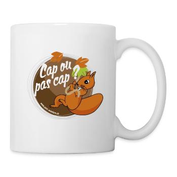 Cap ou pas cap? - Mug blanc - blanc - Droite