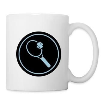 Tennis - Tasse - Weiß - Rechts