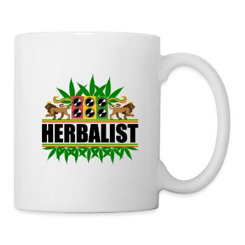 Herboriste Cannabis Reggae - Mug blanc - blanc - Droite