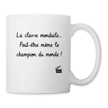 La classe mondiale... Le Dîner de cons - Culte - Mug blanc - blanc - Droite