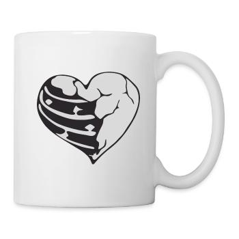 heart - Mug - white - Right