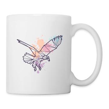 Aigle volant - Mug blanc - blanc - Droite