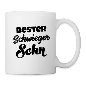 Bester Schwiegersohn Schwiegerohn in spe Heirat - Tasse - Weiß - Rechts