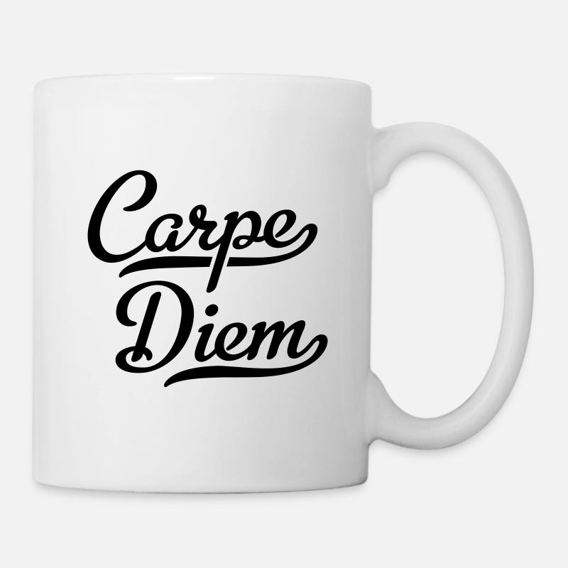 Carpe Diem - Mug blanc - blanc
