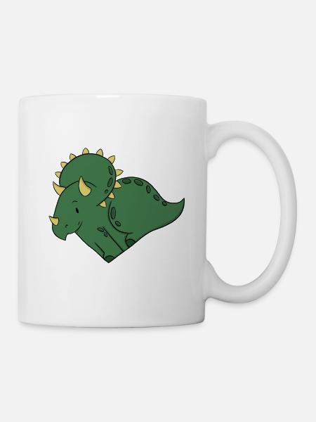 Love Triceratops - Mug - white