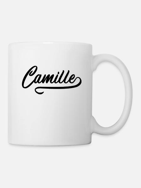 Camille - Prénom - Mug blanc - blanc