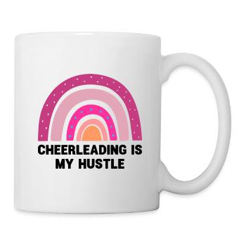 Cheerleading Is My Hustle Cheerleader Gymnast Chee - Tasse - Weiß - Rechts