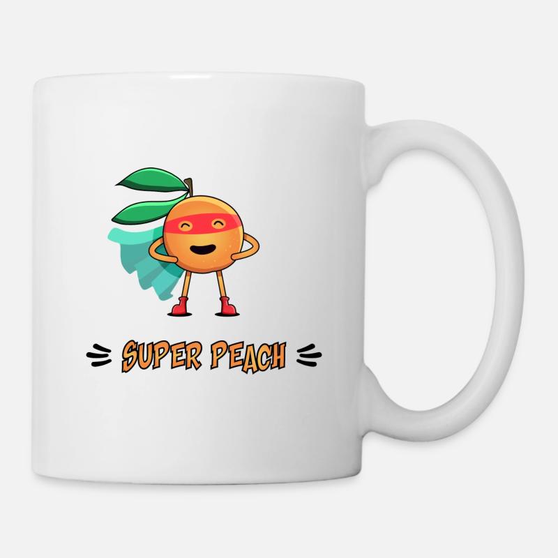 Super Peach - Mug - white