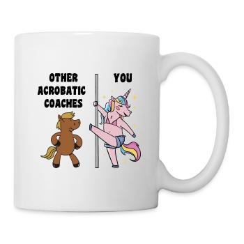 Other Acrobatic Coaches You Acrobat Gymastics Gymn - Tasse - Weiß - Rechts