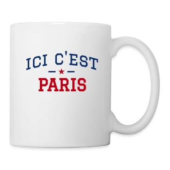Ici c'est Paris - Mug blanc - blanc - Droite