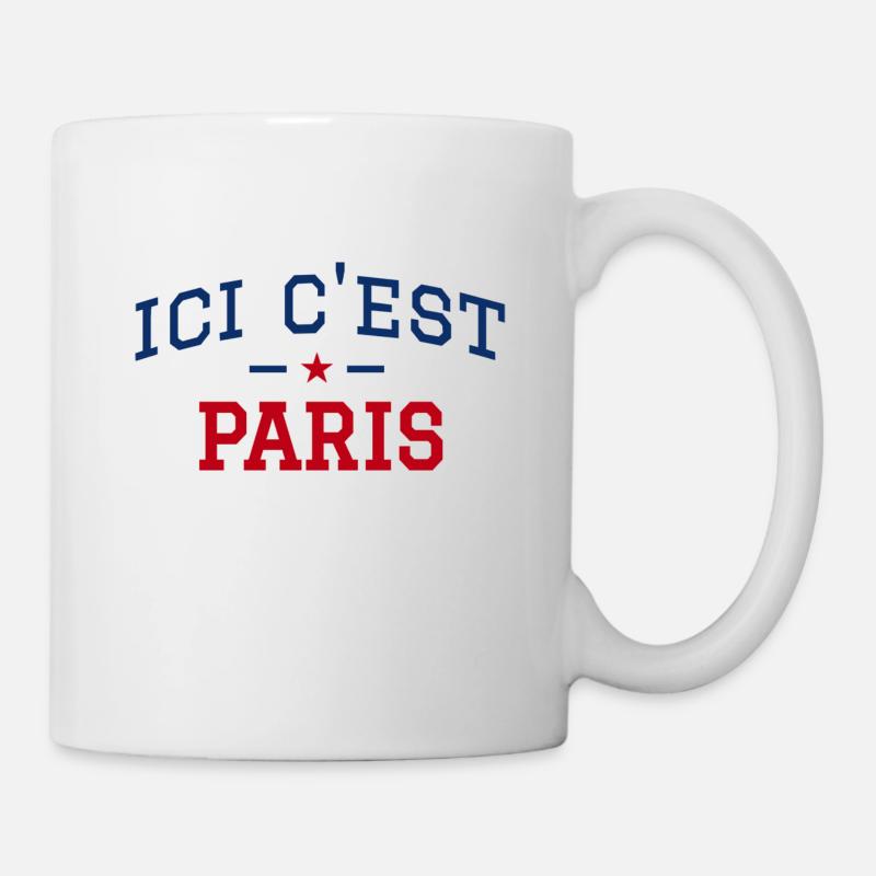 Ici c'est Paris - Mug blanc - blanc