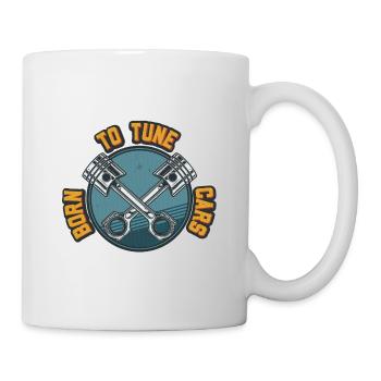 Tuning Spruch für Motorsport / Auto Fans - Tasse - Weiß - Rechts