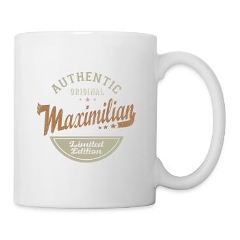 Maximilian Tshirt personnalisé prénom maximilian - Mug blanc - blanc - Droite