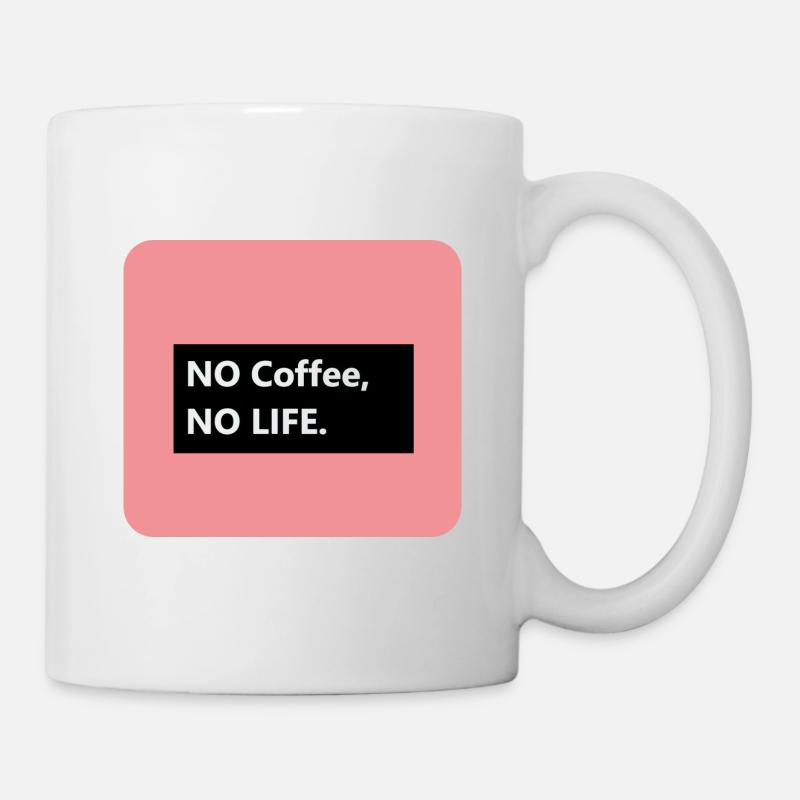 No Coffee no LIFE - Mug - white