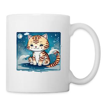 A cat design that couldn't be sweeter. - Mug - white - Right