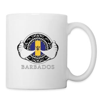 Barbados Mantarochen - Tasse - Weiß - Rechts