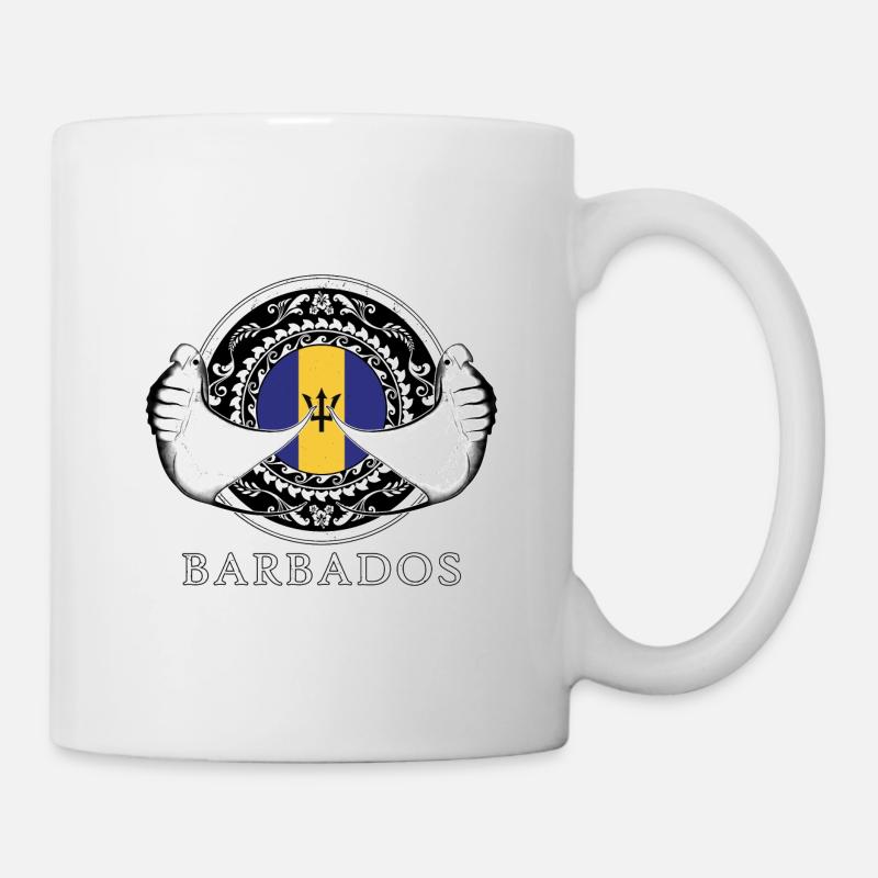 Barbados Mantarochen - Tasse - Weiß