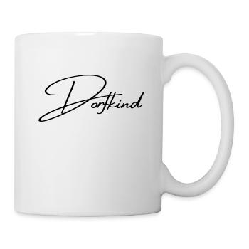 Dorfkind - Tasse - Weiß - Rechts