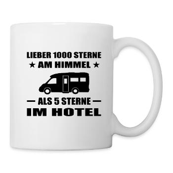 Camping - Tasse - Weiß - Rechts