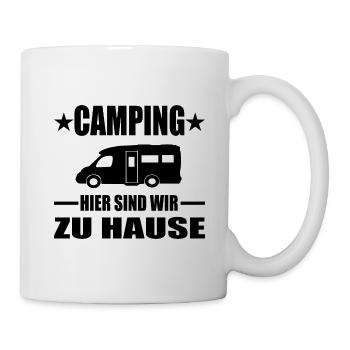 Camping - Tasse - Weiß - Rechts