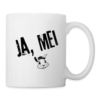 Ja, Mei Eleganz | Redewendung - Tasse - Weiß - Rechts