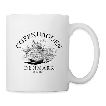 Copenhaguen Denmark Est 1167 - Mug - white - Right