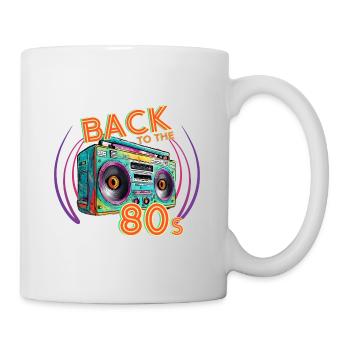 Back to the 80s 80s Music Retro Vintage - Mug - white - Right