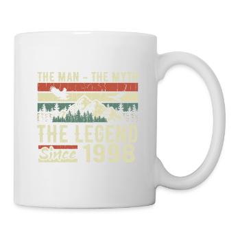 Retro 1998 Vintage - 1998 Birthday Gift - Mug - white - Right
