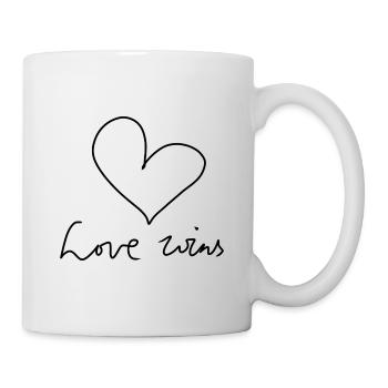 Love Wins - Mug - white - Right