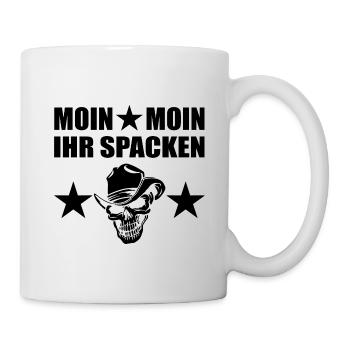 Moin - Tasse - Weiß - Rechts