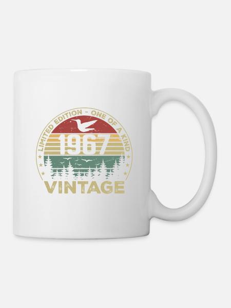 Vintage 1967 Original 1967 Retro Birthday 1967 - Mug - white