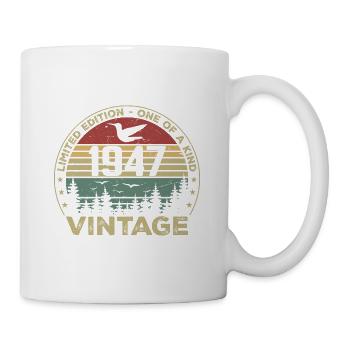 Vintage 1947 Original 1947 Retro Birthday 1947 - Mug - white - Right