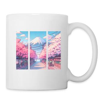 Japanese Cherry Blossom Route - Mug - white - Right