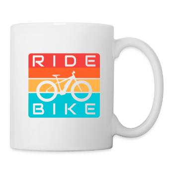 RIDE BIKE - Mug - white - Right
