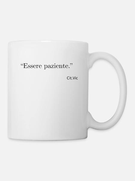 Be patient - Mug - white