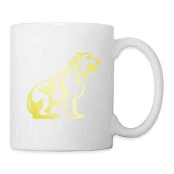 Kangal Dog Silhouette - Mug - white - Right