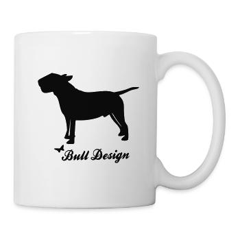 Bullterrier - Tasse - Weiß - Rechts