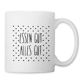 Food good all good - Mug - white - Right