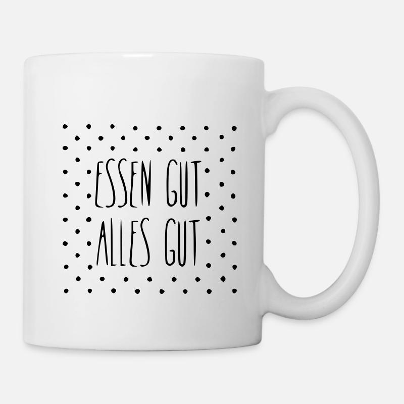 Tout bon manger - Mug blanc - blanc