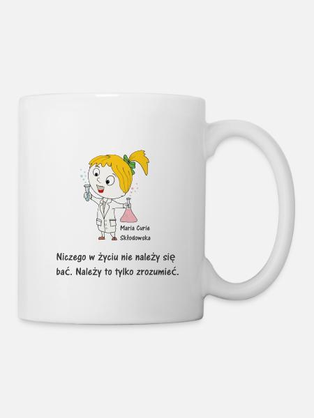 Maria Sklodowska-Curie - Mug - white