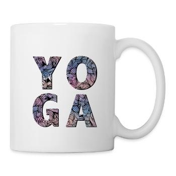 Yoga - Tasse - Weiß - Rechts