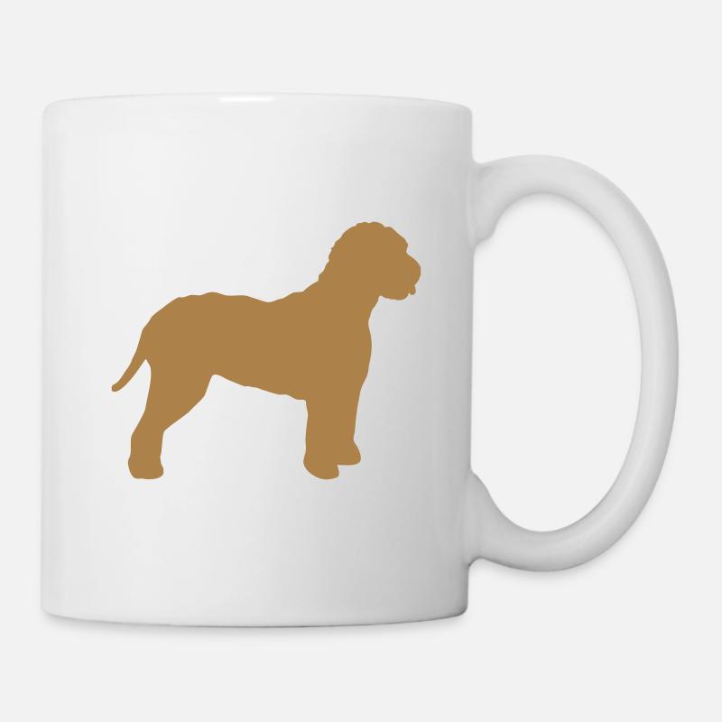 Lagotto Romagnolo - Tasse - Weiß