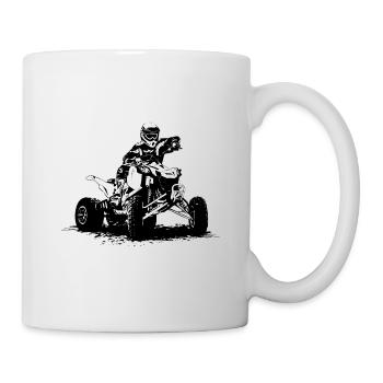 Quad Racing - ATV Racer - Mug blanc - blanc - Droite