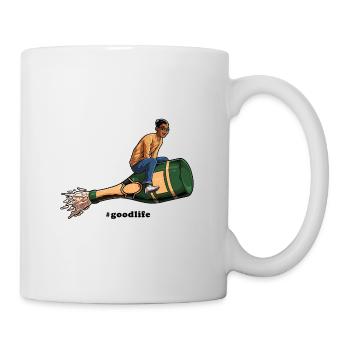 GOODLIFE - Enjoy your life - Mug - white - Right