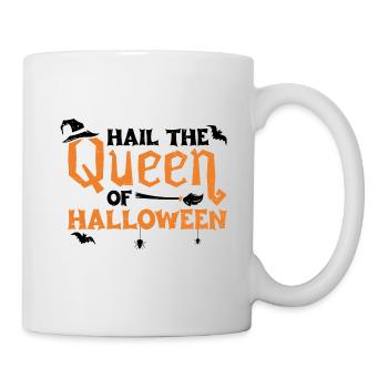 Salut la reine d'Halloween - sorcière - Mug blanc - blanc - Droite
