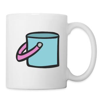 Bucket Household Gift - Mug - white - Right